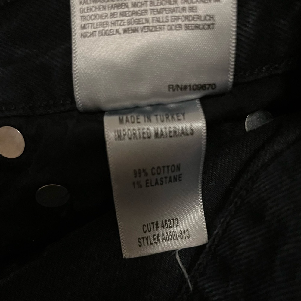 AGOLDE Riley High Rise Straight Crop Jeans - Picture 3 of 3